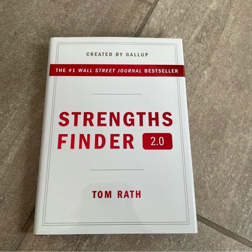 Strengths Finder 2.0 Tom Rath Hardcover Book